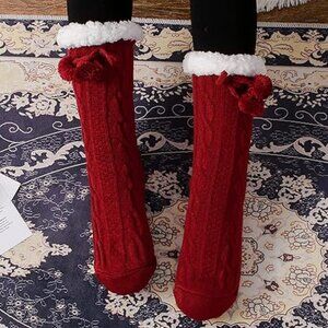 Slipper Fuzzy Socks